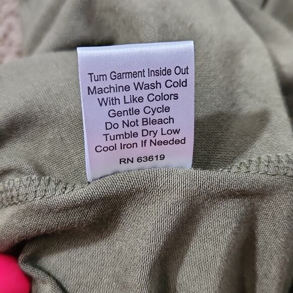 Daisy Fuentes Womens Green Lace Sleeveless Lightweight Shark Bite Hem Dress Med - Picture 10 of 11